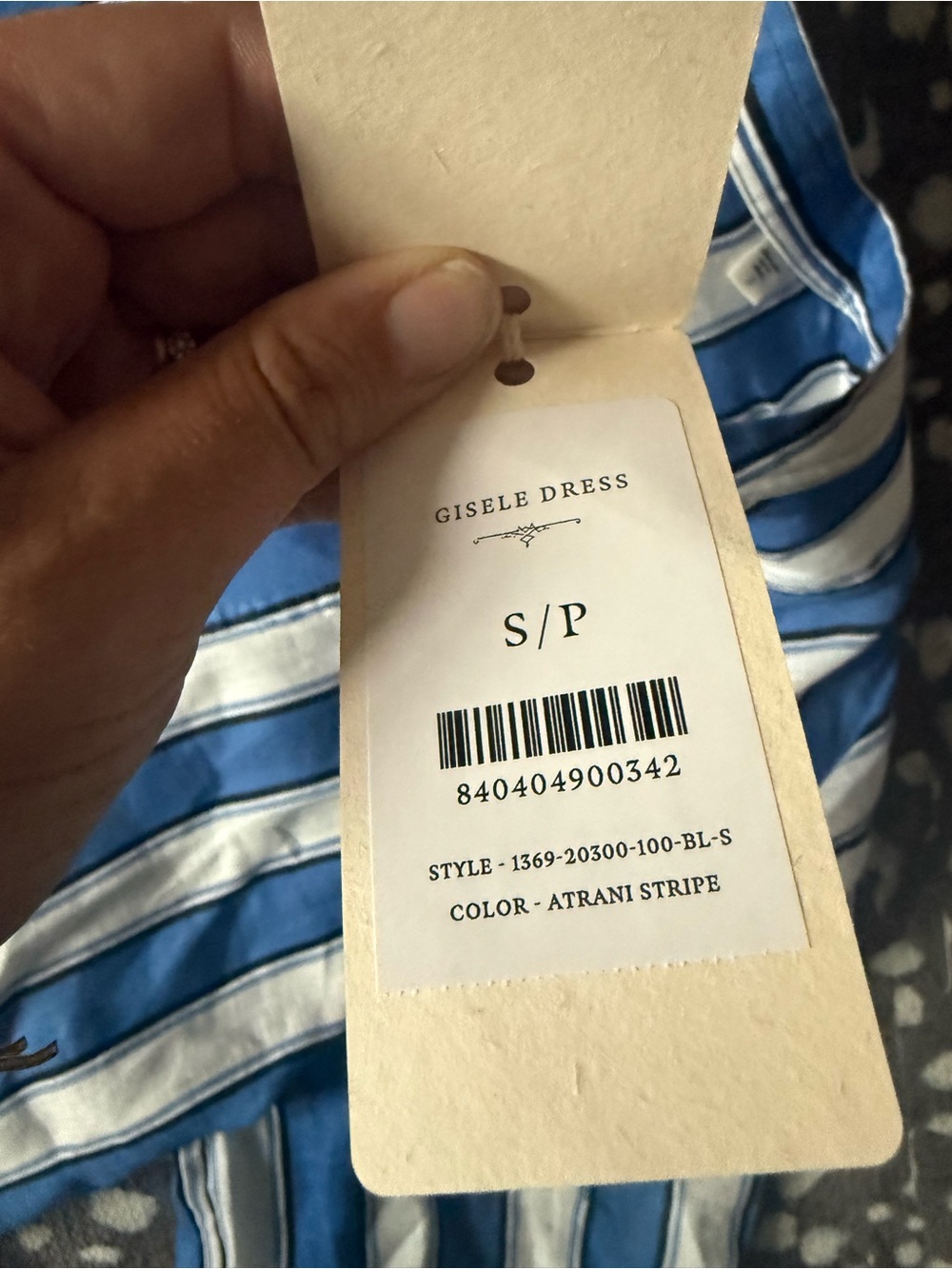 Doen Gisele Atrani Stripe Dress - Size Small - NWT - Picture 3 of 6